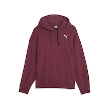 Puma Her Hoodie Tr Bordo Kadın Sweatshirt