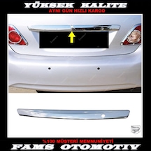 Toyota Corolla Krom Bagaj Çıtası 2006-2009 Ve Üzeri P.Çelik