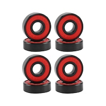 Geeksen 8'li Set Yüksek Hız Kaykay Rulmanı - Çift Taraflı Koruma, Hafif Ve Dayanıklı