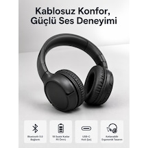 2025 Model Kulak Üstü Bluetooth Hoparlör Anc Özellikli - Bayi Depom