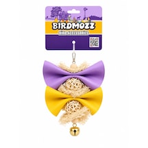 Birdmozz Premium Kabak Lifli Fiyonklu Kuş Oyuncağı