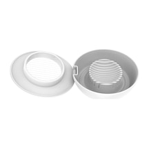 Fiskars Yumurta Kesici, Plastik/paslanmaz Çelik, 13,3 X 12 X 4,2 Cm, Fonksiyonel Şekil, Beyaz, 1016126 Diğer