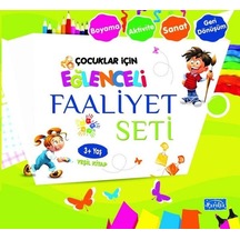 Çocuklar İçin Eğlenceli Faaliyet Seti Yeşil Kitap 3 Yaş Üzeri- Parıltı Yayınları