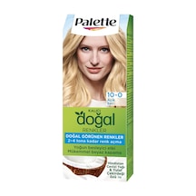 4 Adet Palette Kalıcı Doğal Renkler 10-0 Açık Sarı Saç Boyası 110 Ml