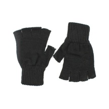 Cappello Ceppello Siyah Triko Unisex Yarım Parmak Eldiven Capeftzr01-Siyah