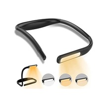 Led Kitap Okuma Işığı Esnek Kitap Boyun Işığı Ayarlanabilir Parlaklık Masa Lambası 3 Renk Okuma Işığı Bükülebilir Kollu Işık Tamir İçin Uygun Gece Koşusu Yürüyüş Type-c Şarj Girişli Kamp Fh8 Enerji Sınıfı A+ 10 Parça Siyah
