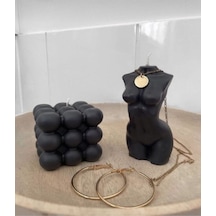 Ersu Store Kokulu Body Büst Kadın Vücudu Ve Bubble Siyah