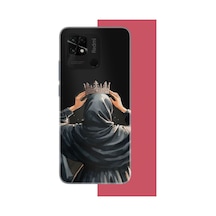 Redmi 10c - Poco C40 Uyumlu Taç Baskılı Silikon Kılıf Renkli