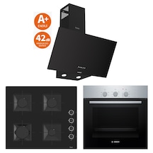 Bosch & Ferre 42 DB HBF011BR0T - SS205 - D086-SA 3 Lü Ankastre Set