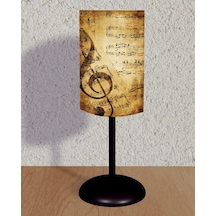 Herşey Nota Sol Anahtar Notalı Abajur