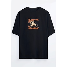 Rakun-sıçan-gelincik Çetesi Baskılı Oversize Unisex T-shirt Keepontrashin