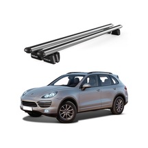 Pençe Porsche Cayenne 2010-2017 Uyumlu Gri Ara Atkı 135cm Port Bagaj Tavan Barı