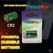 Lityum Cr-2 Cr17355, Cr-2m, Dlcr2, Kcr2, 6206 Özel Pil, 3v 1x 1-paket