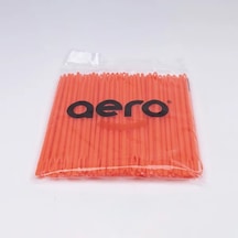 Aero Çuvaldız Plastik Geniş Delik Uzun 20 cm 100 Adet Kırmızı