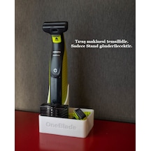 Tıraş Makinesi Standı Beyaz Renk. Philips Oneblade Qp2520 Modeli İle Uyumludur. Tıraş Makinesi Ve Aparatlar Dahil Değildir.