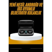 Kablosuz Dijital Göstergeli Çhassasiyet Cevaplayabilen Tws 5.0 Bluetooth Kulaklık