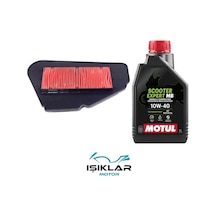 Sym Fiddle 3 125 Motul Yağ Ve Hava Filtre Bakım Seti Bs0034