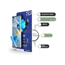 Meızu Pro 7 Plus Uyumlu Nano Ekran Koruyucu Esnek Ultra İnce Hd Şeffaf - Umbos Hd Nano