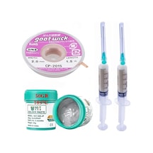Bst-506 Çamur Lehim 50gr Lehim Temizleme Emme Teli 2,0 Mm