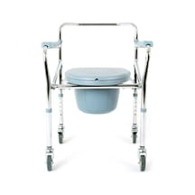 Ky696 Kifidis Tekerlekli Tuvaletli Banyo Sandalyesi Std