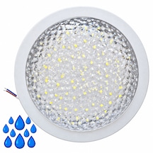 Pırlanta Dış Mekan 3 Renk Ayarlı Sıva Üstü Led Armatür 25 Watt Beyaz Çok Renkli