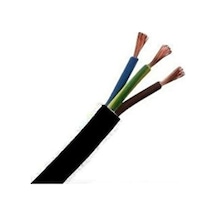 Öznur 3X2,5 Ttr Kablo Siyah Renk %100 Bakır 25-50-75-100 Metre