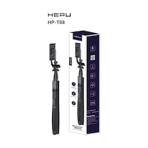 Hepu Hp-t08 Tripod Selfie Stick 150 Cm Uzayan Bluetooth Kumandalı