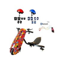 Citymate Drift Car Elektrikli Kaykay Bluetooth Dirift Kar Hoverboard Scooter + Koruma Ekipmanı D28
