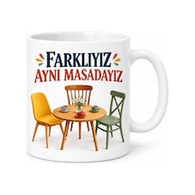 Bezos Hoşgörü Molası Tasarımlı Porselen Kupa - Model 736 Nxrlvng