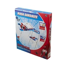 Beren Oyuncak Ders Çalışma Masa/sandalyesi Spider Man Abanoz - Beyaz
