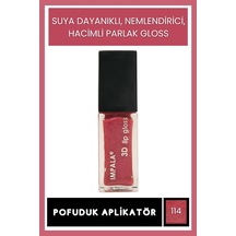 3d Lip Gloss Dudak Parlatıcı No:114
