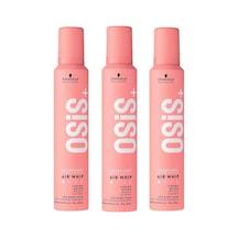 Schwarzkopf Osis+ Air Whip 200 Ml, 3'lü Paket