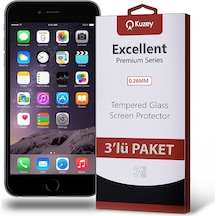 Apple Uyumlu iPhone 6S Plus Ekran Koruyucu Cam 3 Adet (532140897) 20 Tl Fark Ile Apple Uyumlu iPhone Hızlı Şarj Kablosu