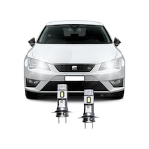 Seat Leon Mk3 Led Uzun Far Ampulü Mini Led 2'li Set H7