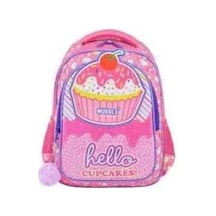 Muggle Okul Çantası Cup Cake Pembe Mu 7051 / Karışık