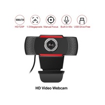 Fortunelane 720p Hd Usb Webcam İle Ses Azaltıcı Mikrofon, Konferans, Ders, Yayın İçin Manuel Odak Ayarı
