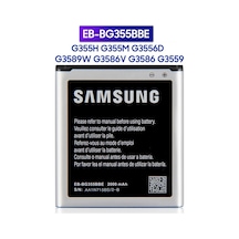 Samsung Galaxy Uyumlu Core 2 Pil Batarya Sm-g355 Batarya Sku51228