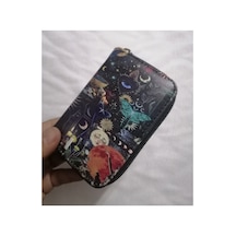 Owlbag Company Owl Bag Fairy And Gotik Figürler Aesthetik Desenli Tasarım Suni Deri Cüzdan Çok Renkli