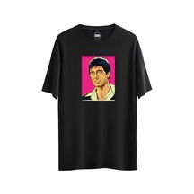 Al Pacino Art Tasarım Dijital Baskılı Pamuk Unisex T-shirt