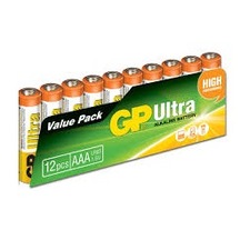 Gp Alkalin LR03 AAA Boy İnce Kalem Pil 10'lu