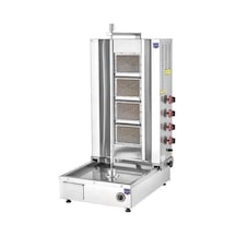 Remta Dört Radyanlı Alttan Motorlu Döner Ocağı Gazlı