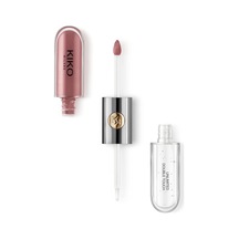 Ruj - Unlımıted Double Touch - 120 Rosy Mauve - Uzun Süre Kalıcı Parlak/mat Likit Lipstick Çok Renkli