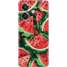 Oppo A3 Kılıf Boutique Baskılı Resimli Karpuz Pcode -002