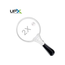 Upx 605b Led Işıklı El Tipi Büyüteç 3x 4,5x 25x Diopter