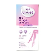 Vi-vet Pudralı Sir Ağda Bant Seti 41'li - 6 Adet Tarı