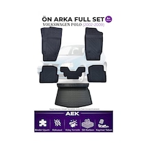 Volkswagen Polo 2002-2008 5d Karbon Paspas Takımı +3d Pvc Bagaj H