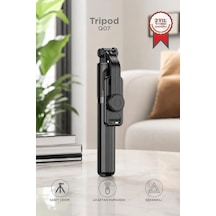Özel Üretim Tripod Q07 Siyah Aksesuarı Çek Sosyal