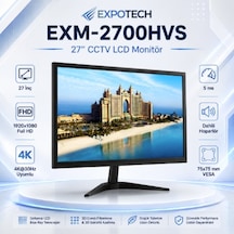 Expotech 27'' Monitör 4k 30hz Exm-2700hvs