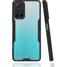 Newface Xiaomi Redmi Note 11t Kılıf Platin Silikon - Siyah
