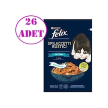 Purina Felix Ton Balıklı Lezzetli Et Dilimleri Punch 26 x 80 G